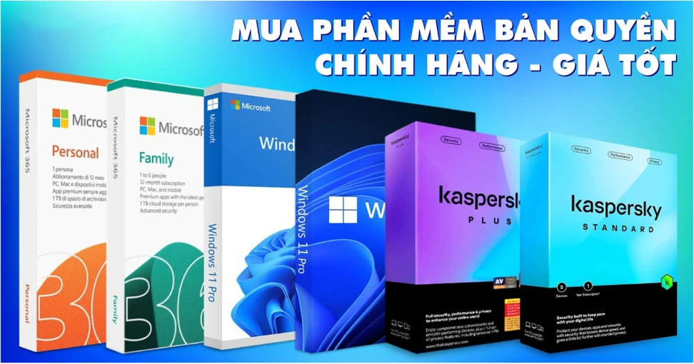 Các Dòng Sản Phẩm Phần Mềm & Hệ Điều Hành Tiêu Biểu Tại Bình Dương Computer Store