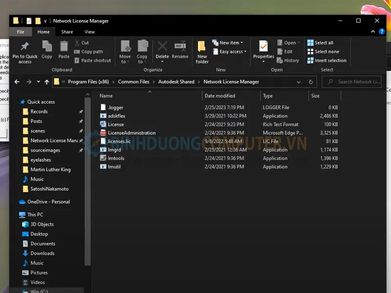 Sửa lỗi bản quyền Flexnet