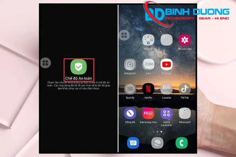 Cách xử lý màn hình Samsung không vuốt được