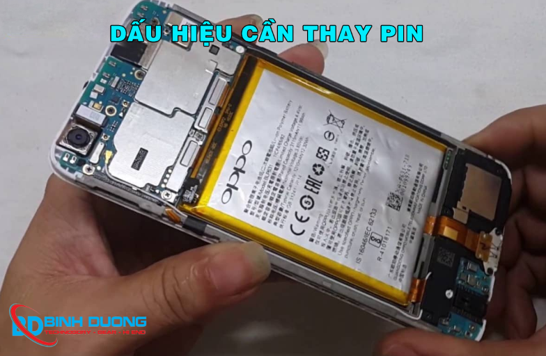 Dấu hiệu cần thay pin oppo K5