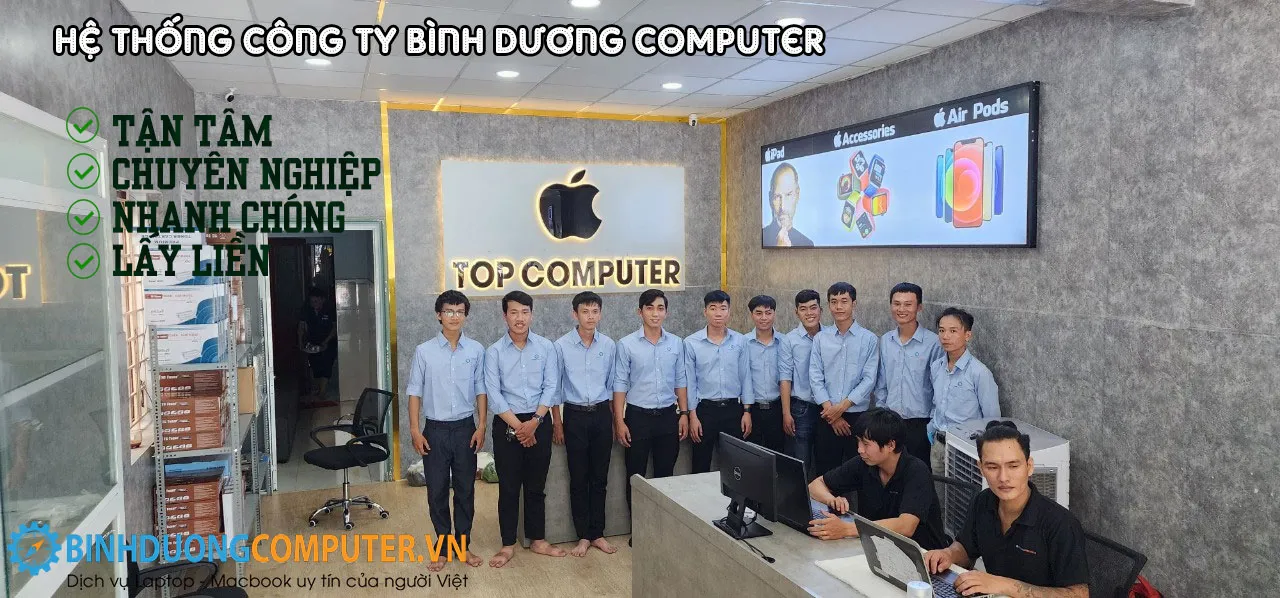 hệ thống văn phòng công ty bình dương computer