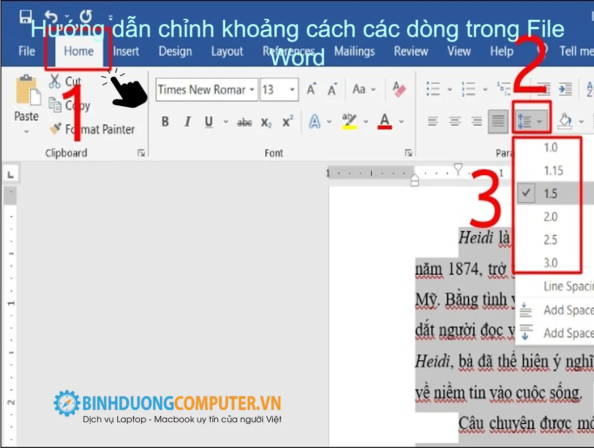 Cách chỉnh khoảng cách dòng trong Word đơn giản nhất