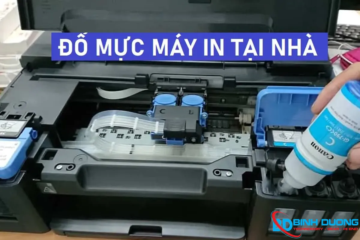 Nạp mực tại nhà nhanh chóng Bình Dương Computer