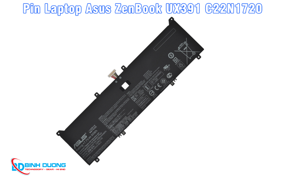 Pin laptop Asus ZenBook UX391 C22N1720