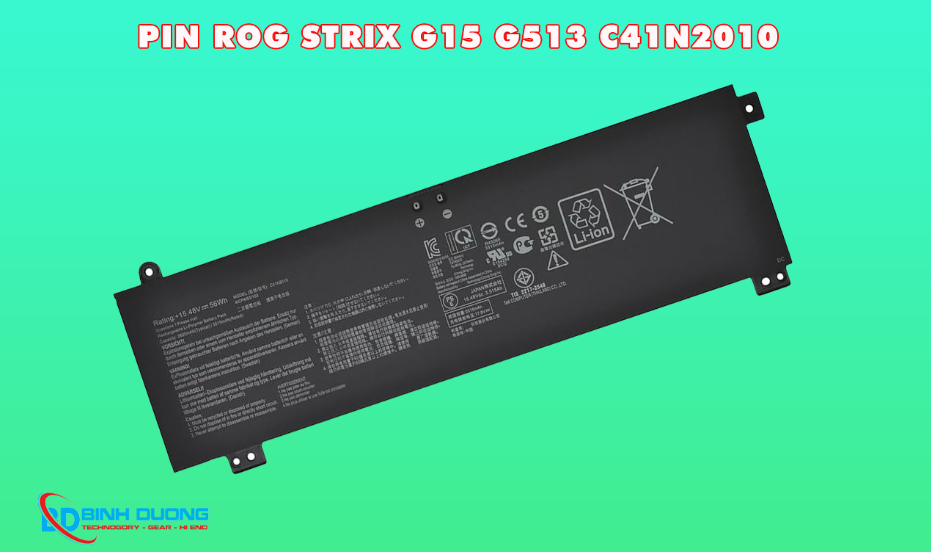 Pin Laptop ROG Strix G15 G513 – G17 G713 C41N2010