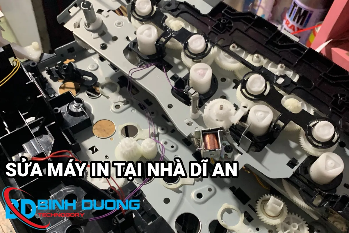 Sửa máy in tại nhà Dĩ An