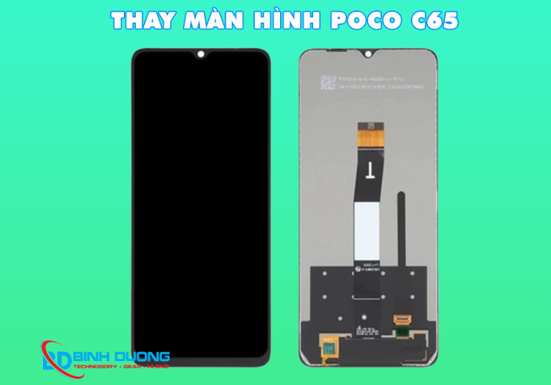 Thay màn hình Poco C65