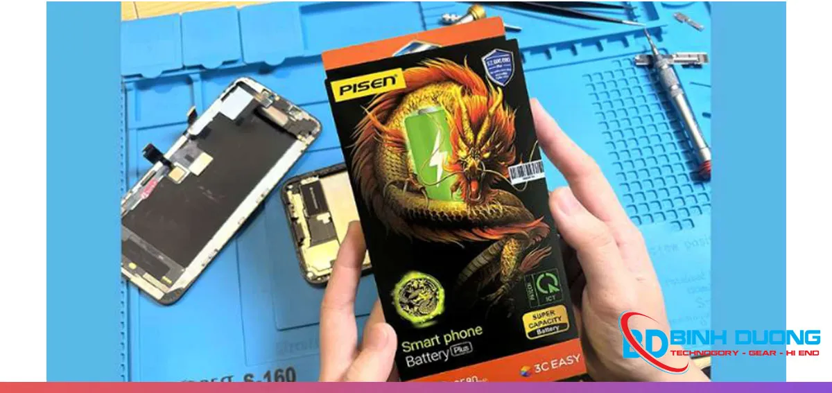 Thay pin iPhone 11 giá rẻ tại Bình Dương