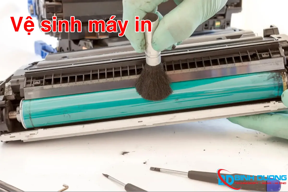 Vệ sinh máy in tại nhà Bình Dương