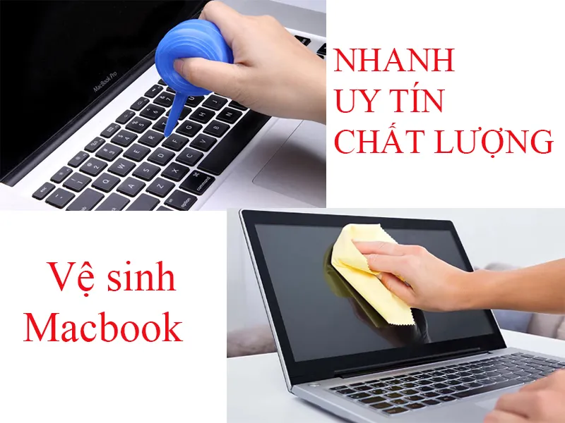 Vệ sinh Macbook
