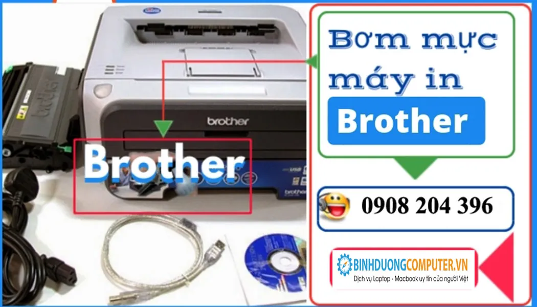 Đặt lại bộ đếm mực Brother HL-L2380DW ở chế độ tiếp tục