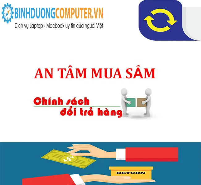 Chính sách đổi trả hàng của trung tâm Bình Dương Computer
