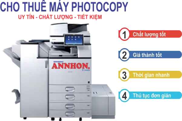 Cho thuê máy photocopy tại kcn Mỹ Phước