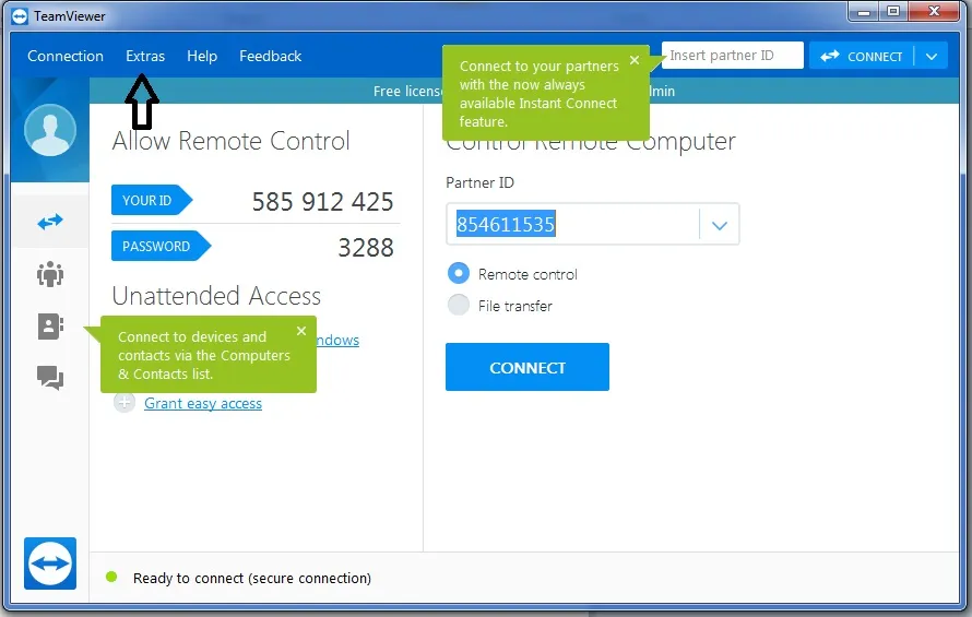 Hướng dẫn sử dụng Teamview trong mạng Lan