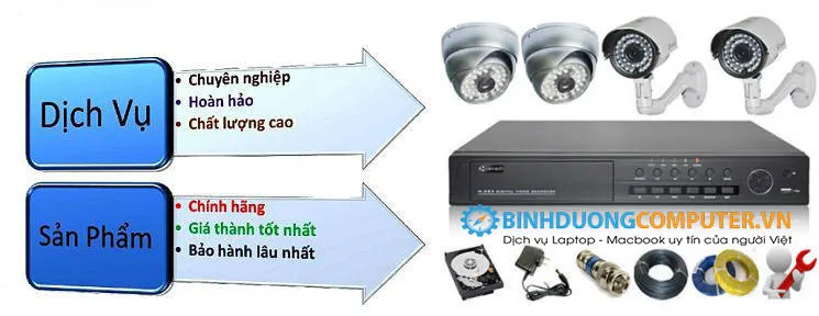 Lắp đặt camera quan sát tại kcn Kim Huy