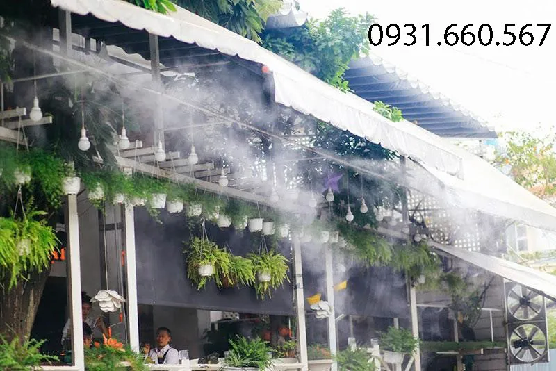 Lắp đặt máy phun sương tại Thủ Dầu Một