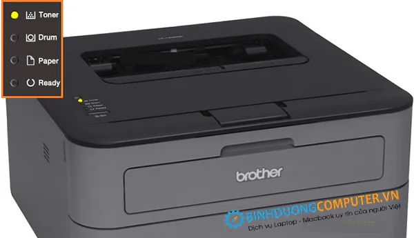Máy in báo lỗi toner low