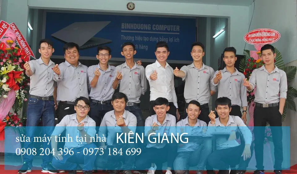 Sửa máy tính tại nhà Kiên Giang