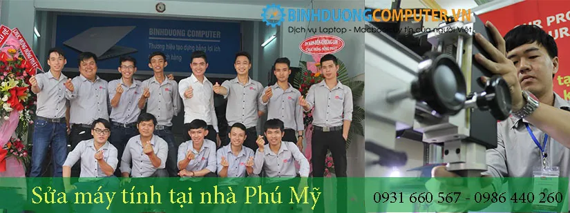 Sửa máy tính tại nhà Phú Mỹ