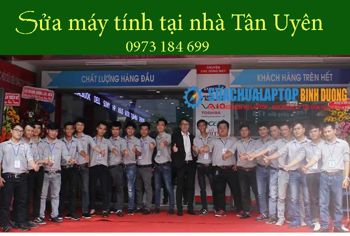 Sửa máy tính tại nhà Tân Uyên