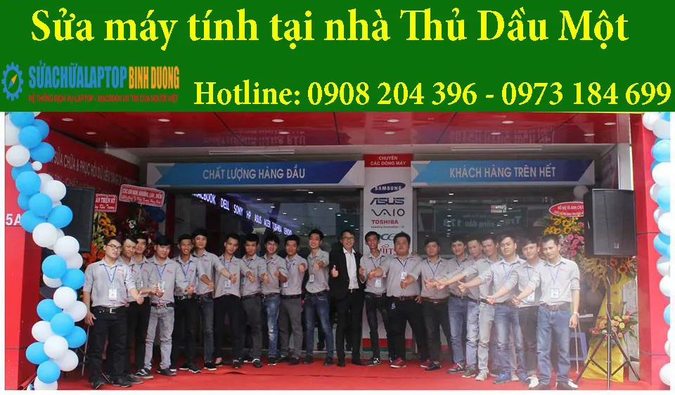 Sửa máy tính tại nhà Thủ Dầu Một