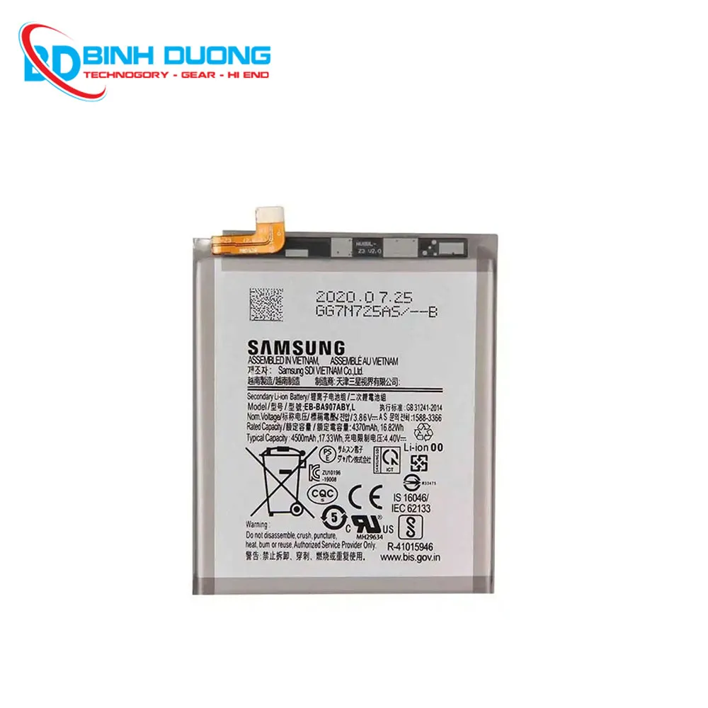 Thay pin Samsung S10 Lite