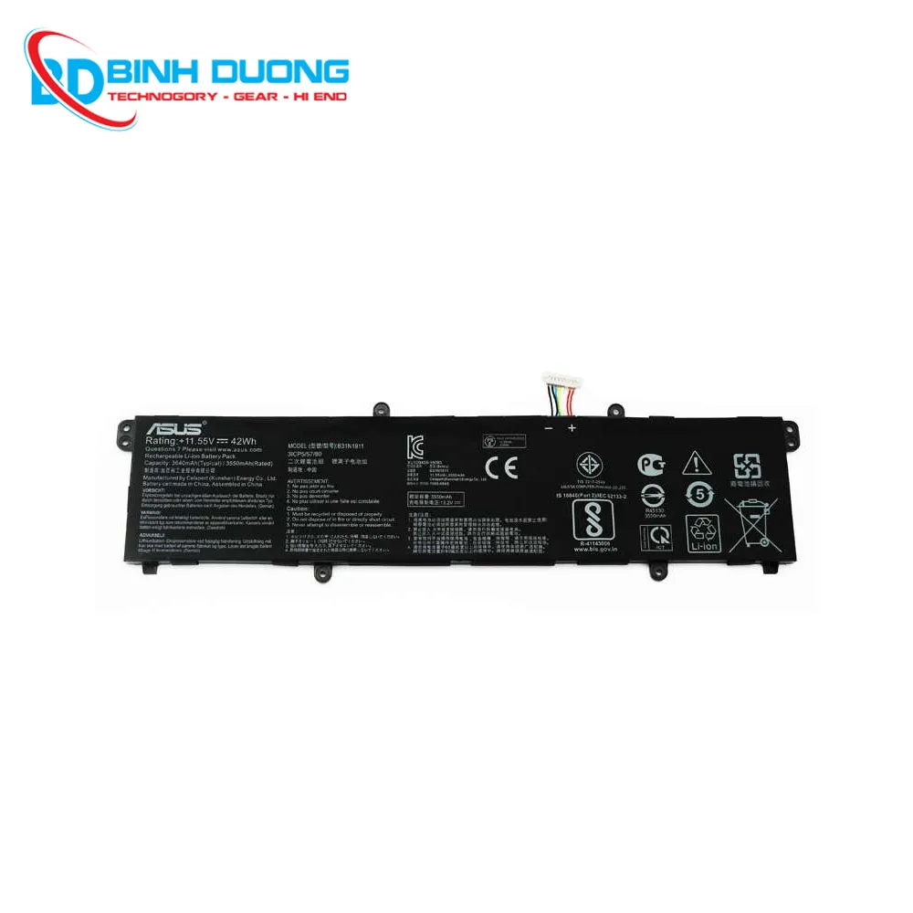 Pin laptop Asus VivoBook A415 / A515 / A415E / A415EA – B31N1911 (3 cell)