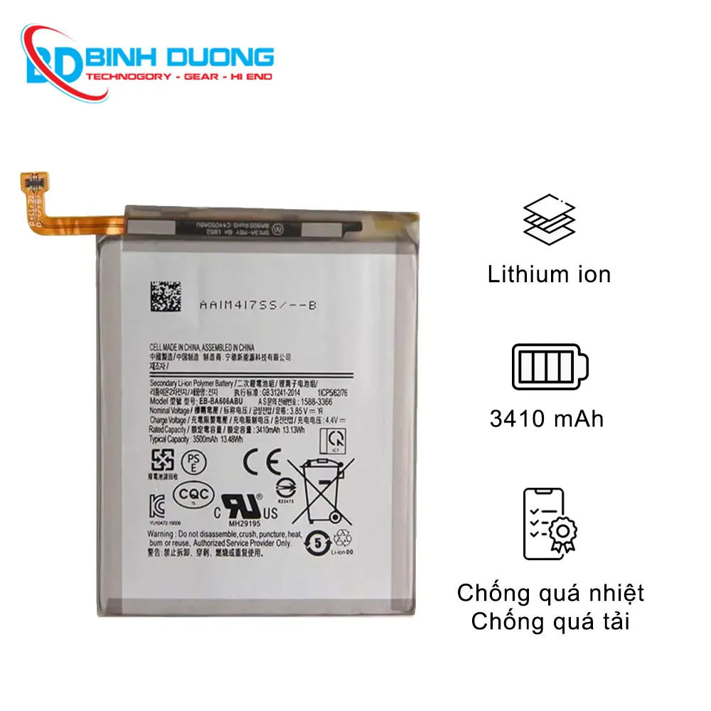 Thay pin Samsung A60