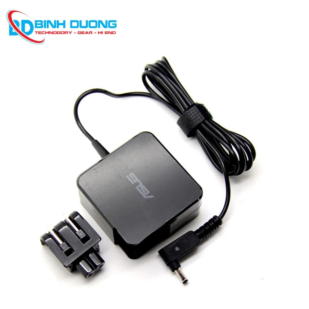 SẠC LAPTOP ASUS 19V-2.37A (Vuông, Đầu TRUNG) – ZIN