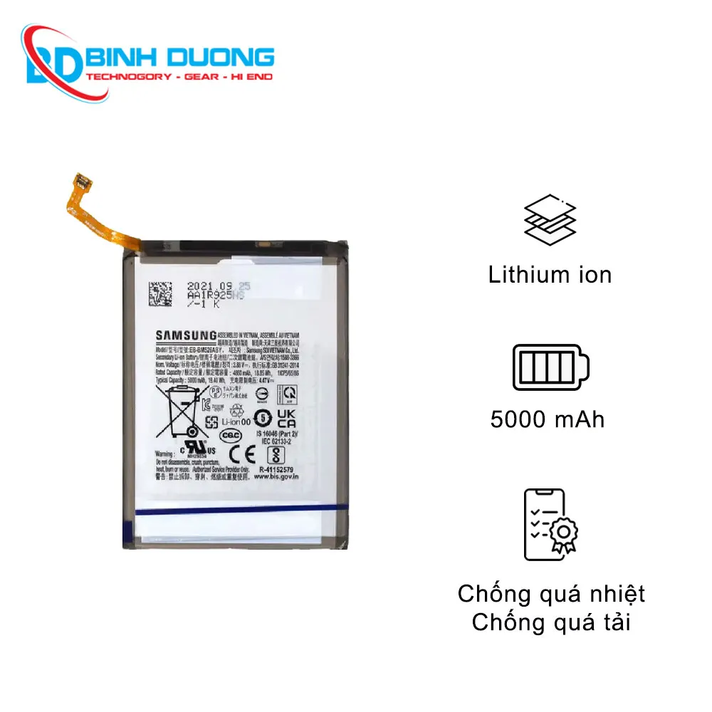 Thay pin Samsung A73