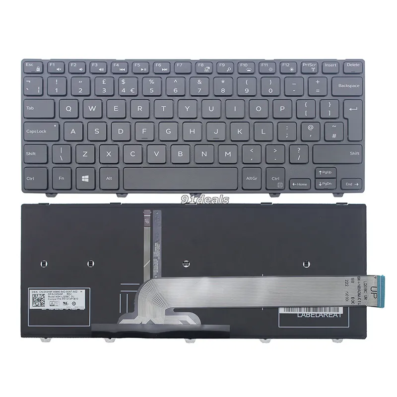  Bàn phím laptop Dell Inspiron 3441 3451 (có đèn)