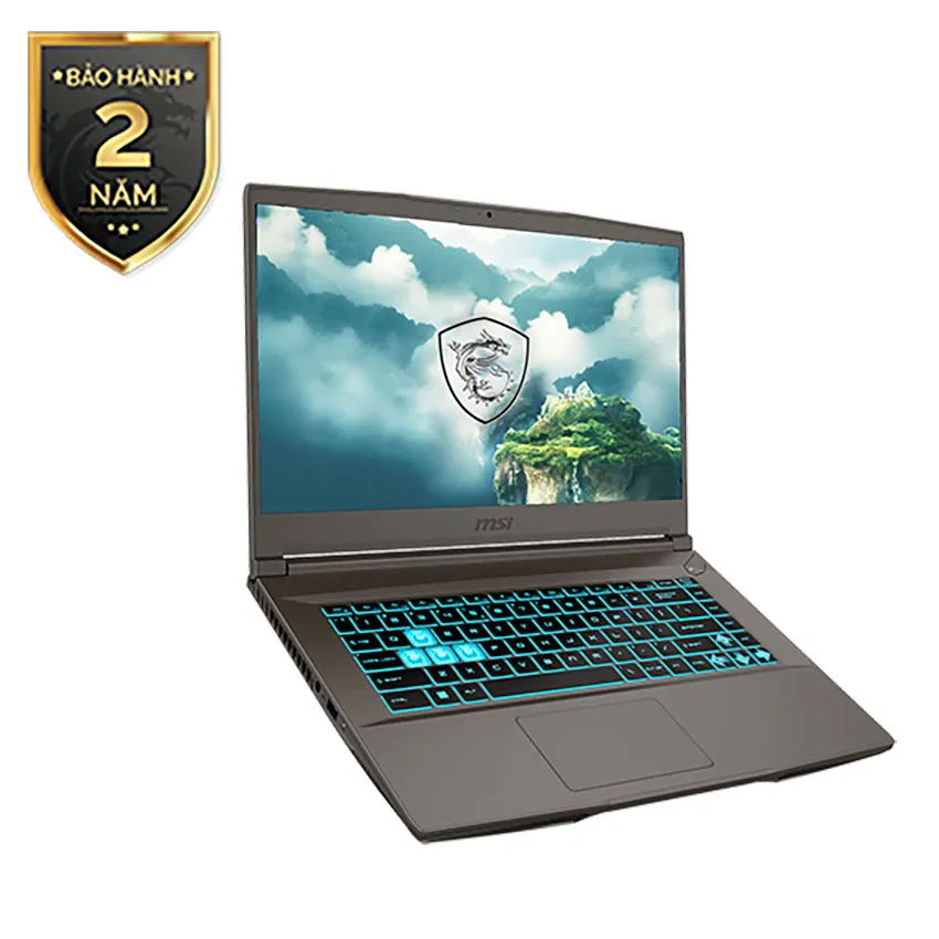 Laptop MSI Thin 15 (B13UC-2044VN) (i7-13620H/ 2*8GB RAM/512GB/RTX 3050 4G/15.6 inch FHD 144Hz/Win 11/Xám)