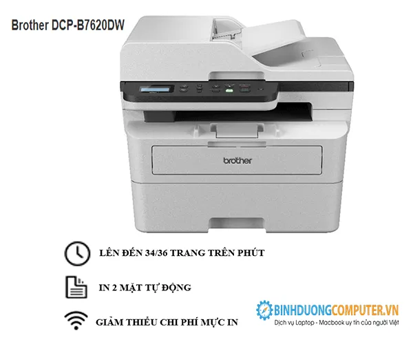Máy in đa năng Brother DCP-B7620DW ( IN / COPPY / SCAN ) 