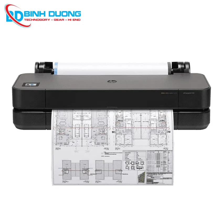 Máy in khổ lớn HP DesignJet T250 24-in Printer (5HB06A)