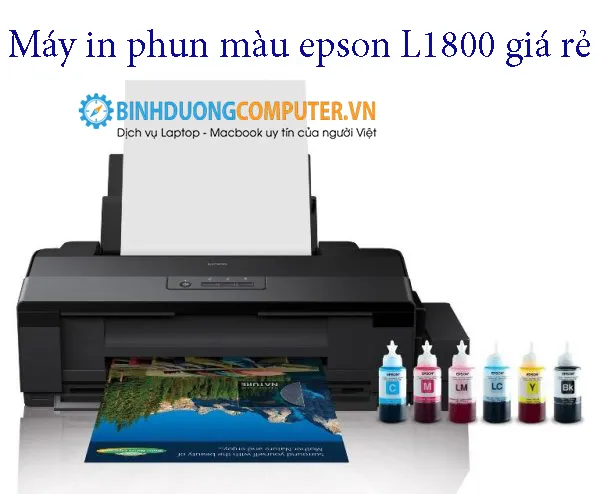Máy in phun màu Epson L1800 giá rẻ