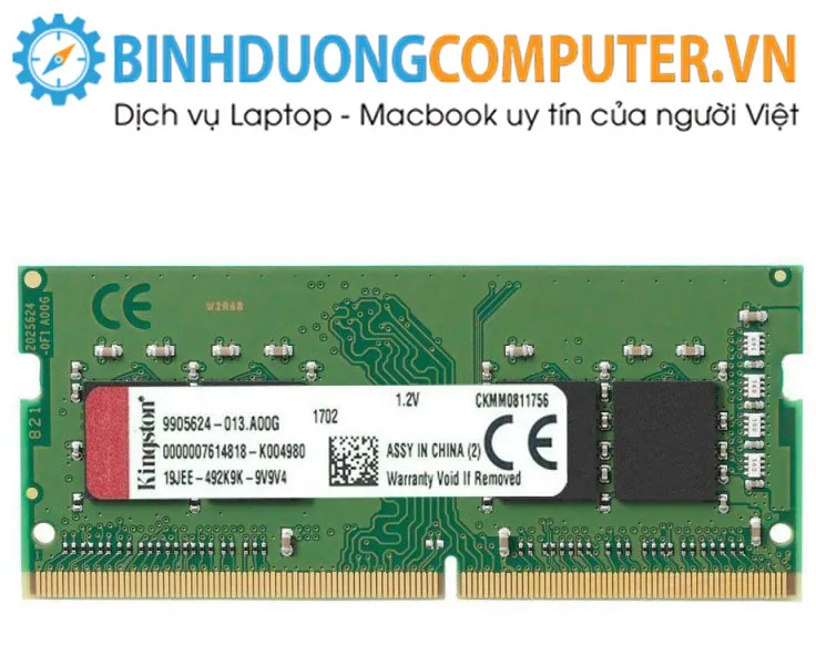 RAM Kingston 16GB DDR4 2400MHz - KVR24S17D8/16 tại Bình Dương