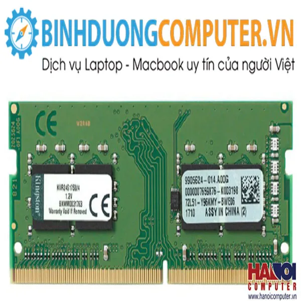 Ram Kingston 4GB DDR4 Bus 2400Mhz