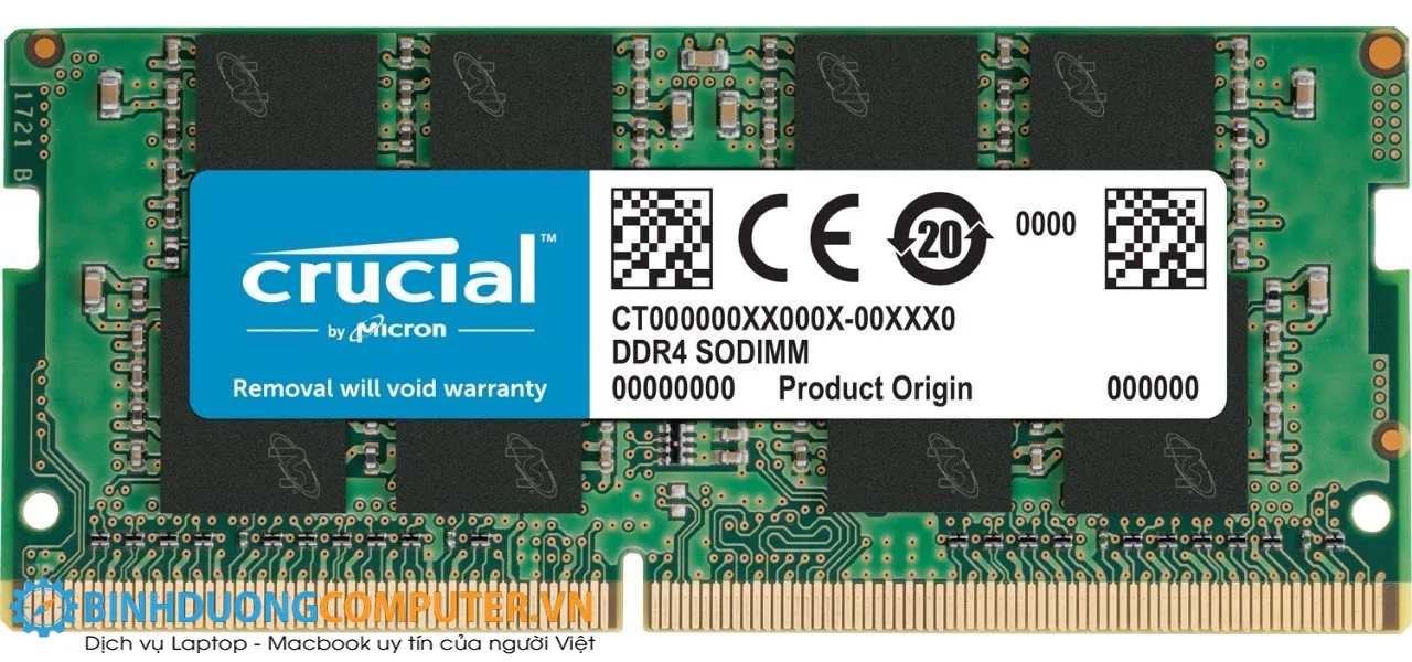 Ram Laptop CRUCIAL DDR4 NB 16G/2400 (CT16G4SFD8213)