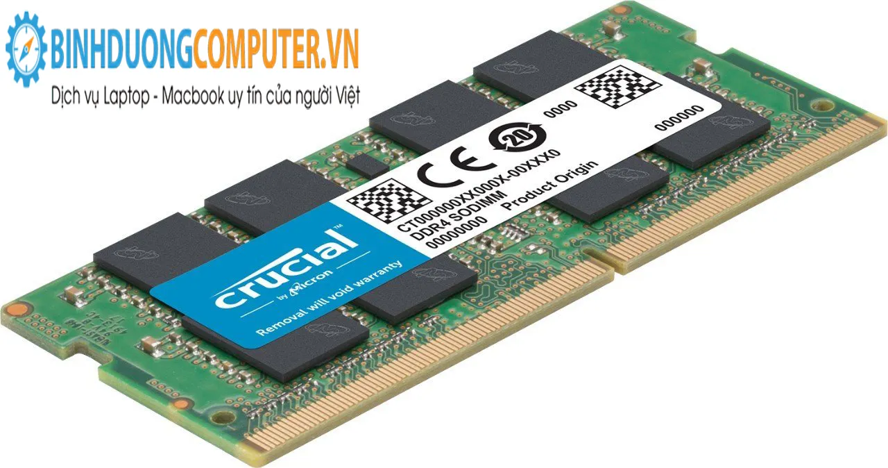 Ram Laptop CRUCIAL DDR4 NB 8G/2400 (CT8G4SFS824A)