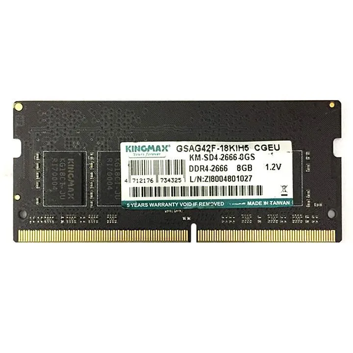 Ram Laptop Kingmax DDR4 8G bus 2666 tại Bình Dương