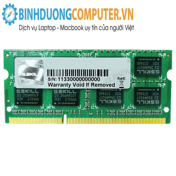 Ram Laptop ddr3 GSKILL 4GB bus 1333 VALUE tại Bình Dương