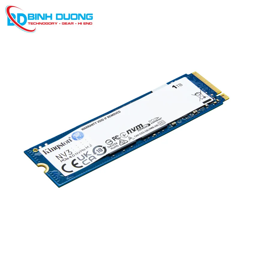 SSD KINGSTON 1TB NV3 M.2 2280 PCIe Gen 4x4 (SNV3S/1000G)