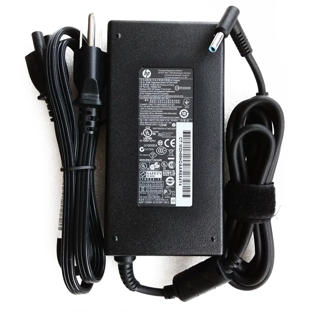 Sạc Laptop HP 19.5V – 6.15A 120W ĐẦU KIM NHỎ