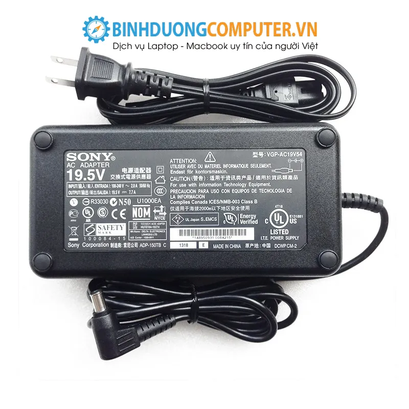 Sạc Laptop Sony 150W 19.5V 7.7A