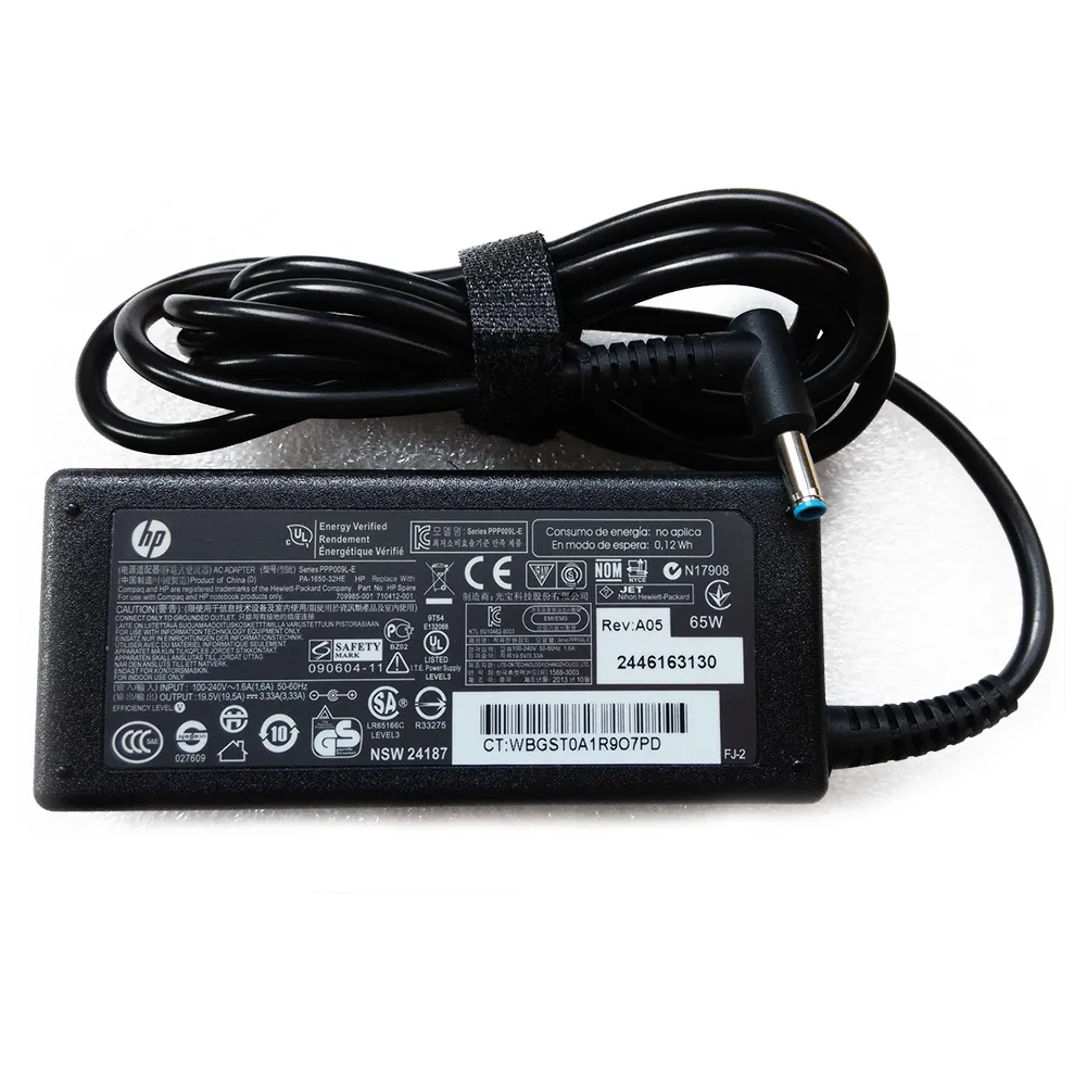 Sạc laptop HP 19.5V – 3.33A 65W đầu kim nhỏ
