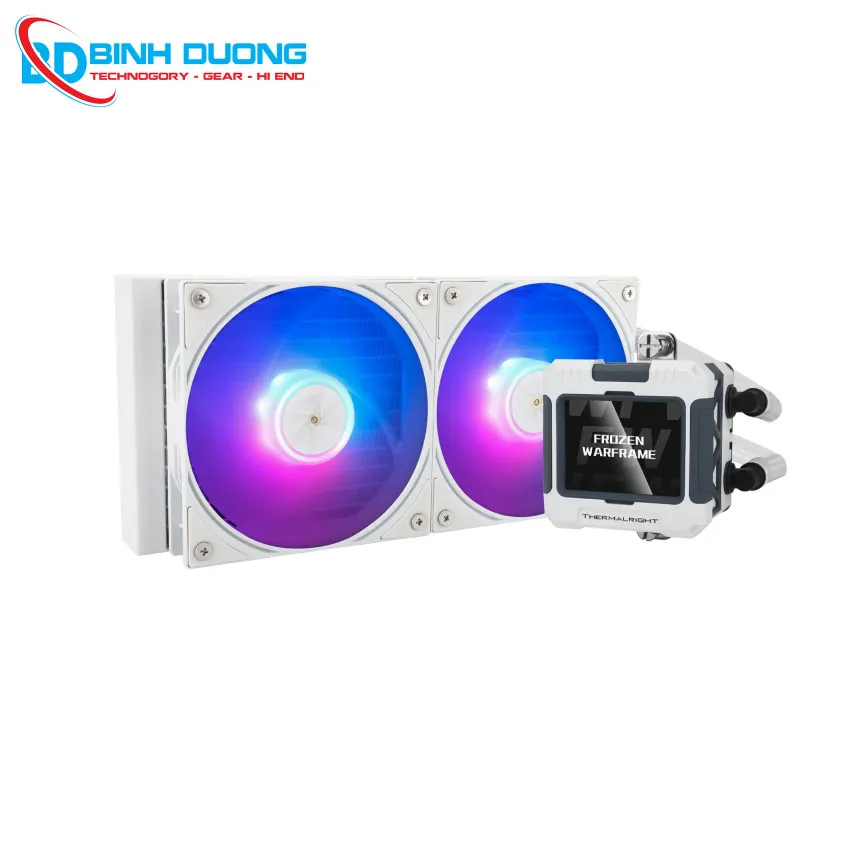Tản Nhiệt Nước Thermalright Frozen WarFrame 240 ARGB Display white