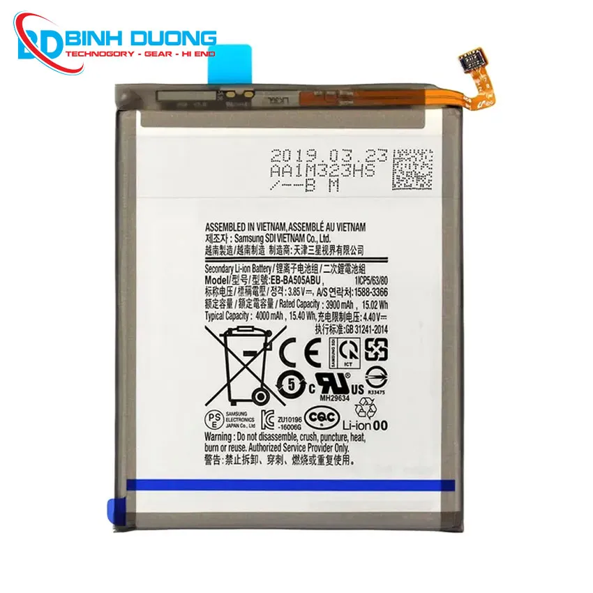 Thay pin Samsung A20