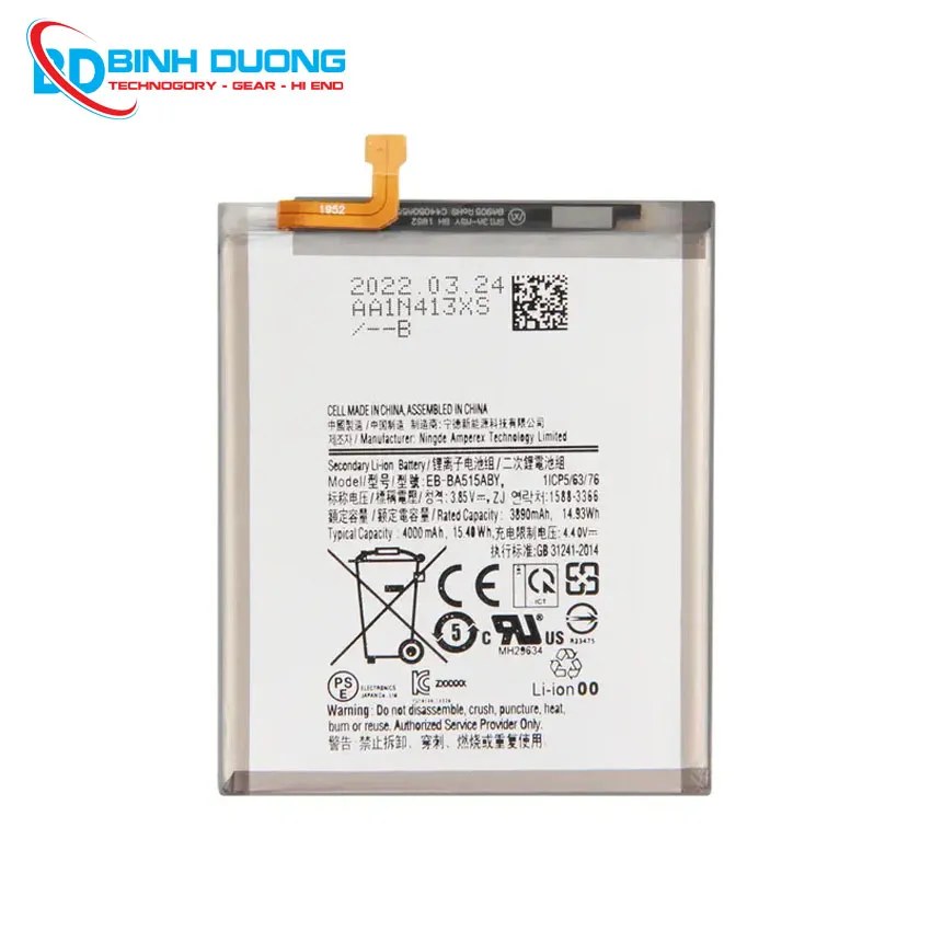 Thay pin Samsung A51