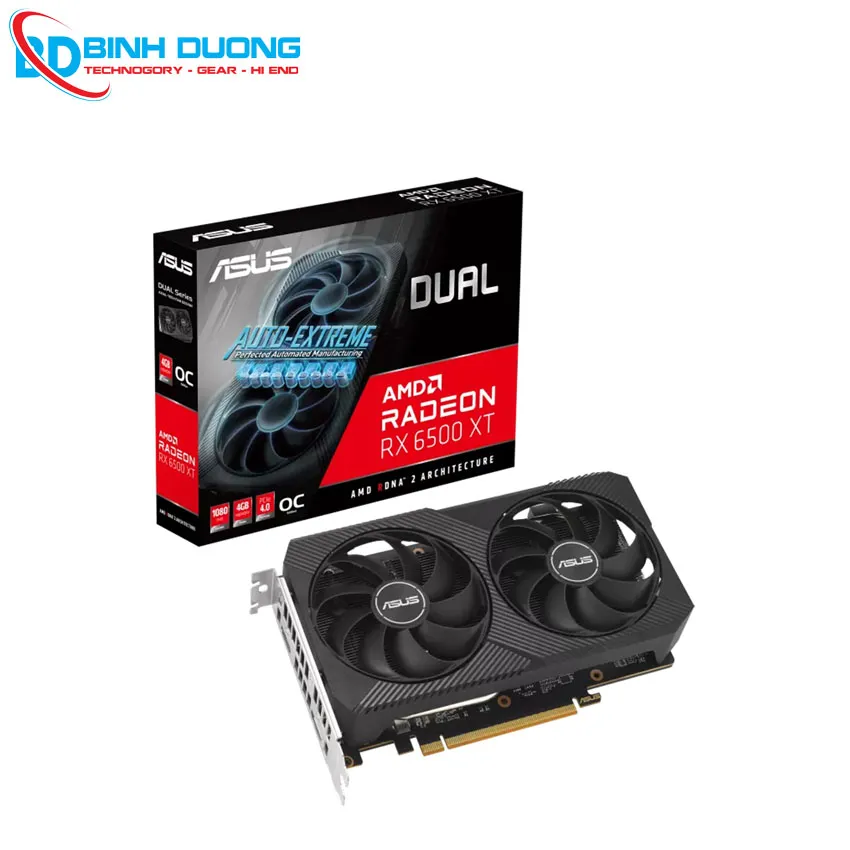 VGA ASUS DUAL-RX6500XT-O4G-V2