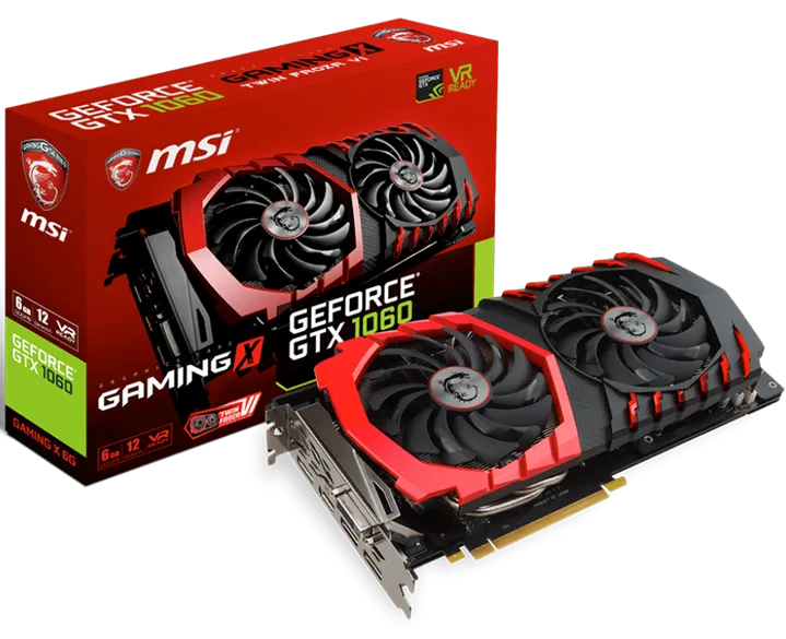 VGA MSI 1060 6G